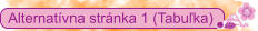 Alternat�vna str�nka 1 (Tabu�ka)